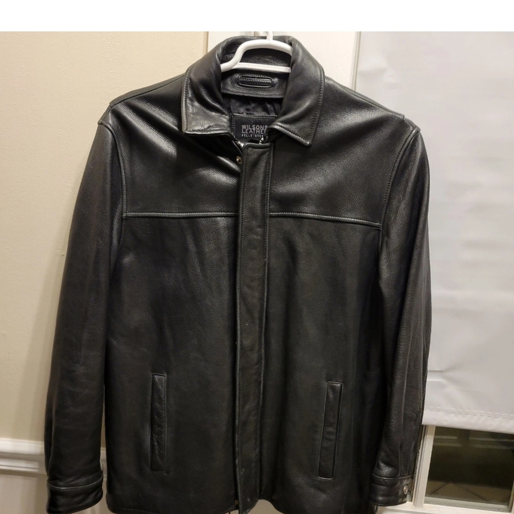 Wilsons Leather Classic Black Jacket
